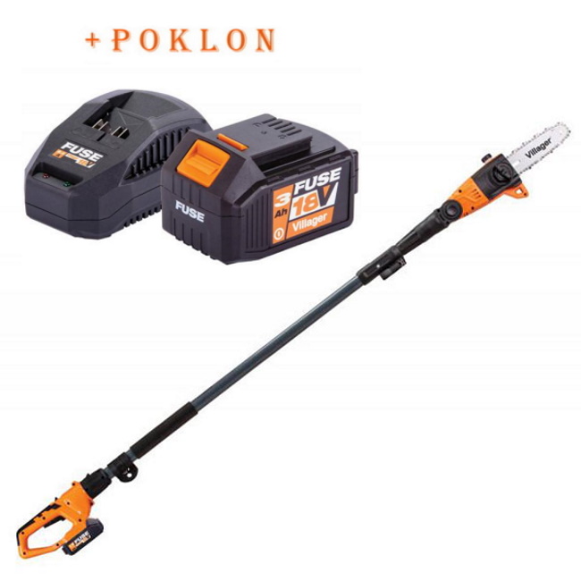 Villager Fuse akumulatorska testera za grane VCPS 0820 060114 + POKLON Villager Fuse set baterija 3.0Ah + punjač 2.4A 067113 Villager Fuse akumulatorska testera za grane VCPS 0820 060114 + POKLON Villager Fuse set baterija 3.0Ah + punjač 2.4A 067113