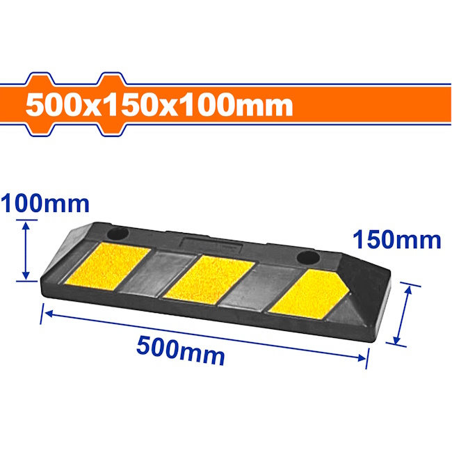 Wadfow parking blokada 500x150x100mm WYJ5A15 Wadfow parking blokada 500x150x100mm WYJ5A15