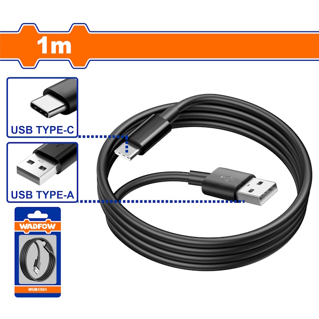 Wadfow USB kabl 1m WUB1501 Wadfow USB kabl 1m WUB1501
