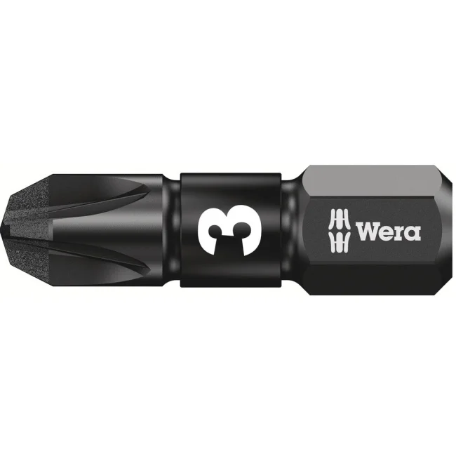 Wera bit impact PZ 3x25mm 1/1 05057622001. Wera bit impact PZ 3x25mm 1/1 05057622001.