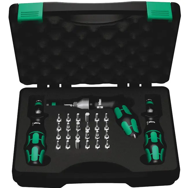 Wera Kraftform set moment odvijača 0.3-6.0Nm 7440/41/42 27/1 05074739001