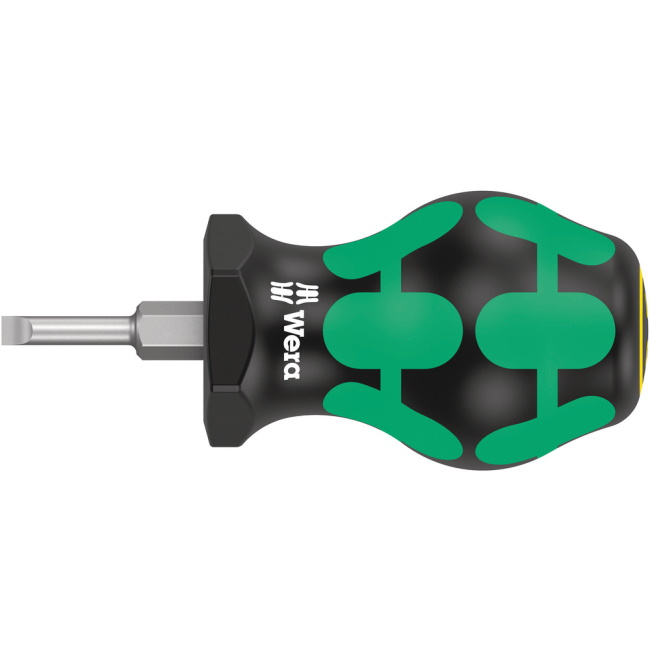 Wera odvijač ravni kratki 335 Stubby 3.5x24.5mm 05008840001