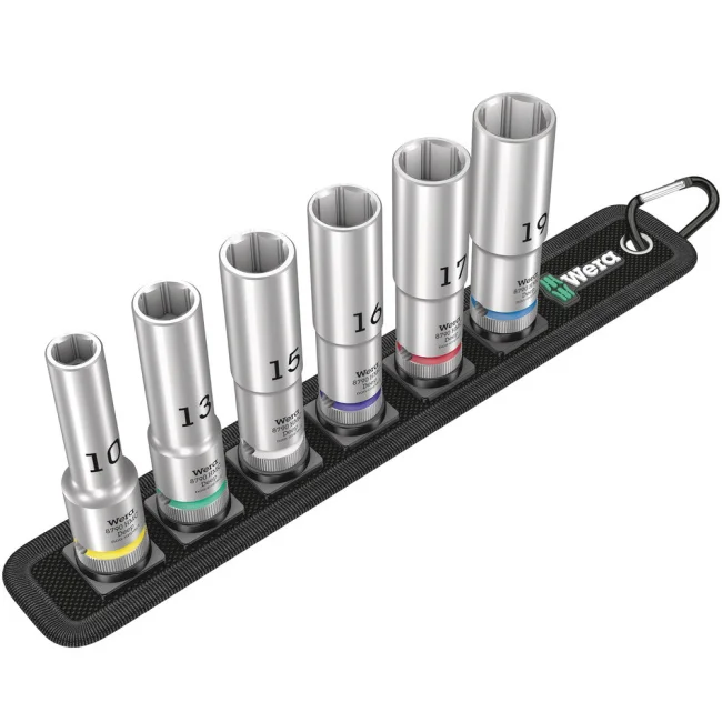 Wera pojas C sa nasadnim ključevima dubokim 1/2 Wera pojas C sa nasadnim ključevima dubokim 1/2
