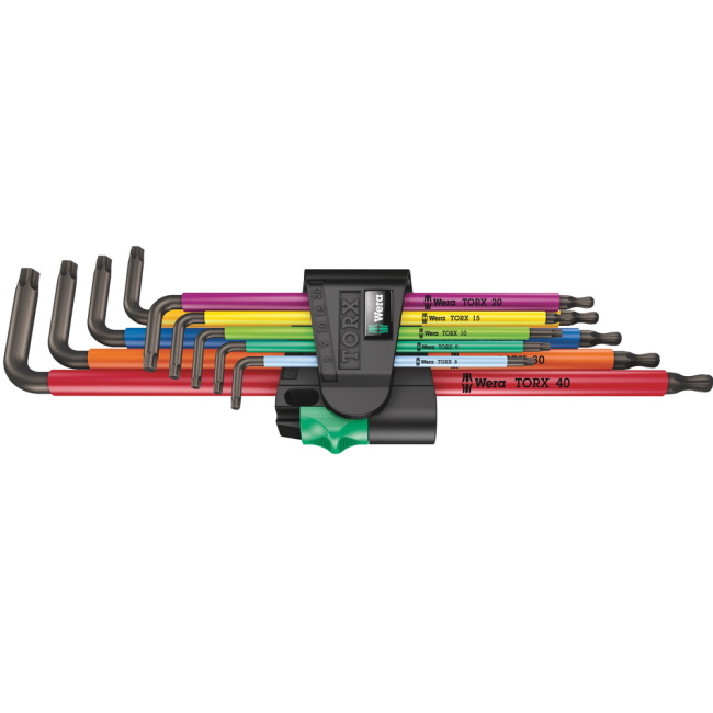 Wera set imbus ključeva 967/9 TX XL Multicolour 1 TORX® dugi 9/1 05024480001 Wera set imbus ključeva 967/9 TX XL Multicolour 1 TORX® dugi 9/1 05024480001