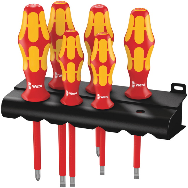 Wera set odvijača Kraftform Plus serije 100 VDE 6/1 05006145001 Wera set odvijača Kraftform Plus serije 100 VDE 6/1 05006145001