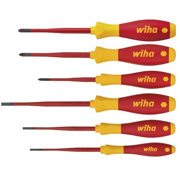 Wiha komplet odvijača VDE SlimFix SoftFinish 6 kom 3201 SF K601 W38362 Wiha komplet odvijača VDE SlimFix SoftFinish 6 kom 3201 SF K601 W38362