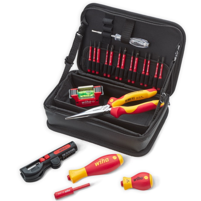 Wiha set električarskih alata u torbi 21/1 W45418 Wiha set električarskih alata u torbi 21/1 W45418