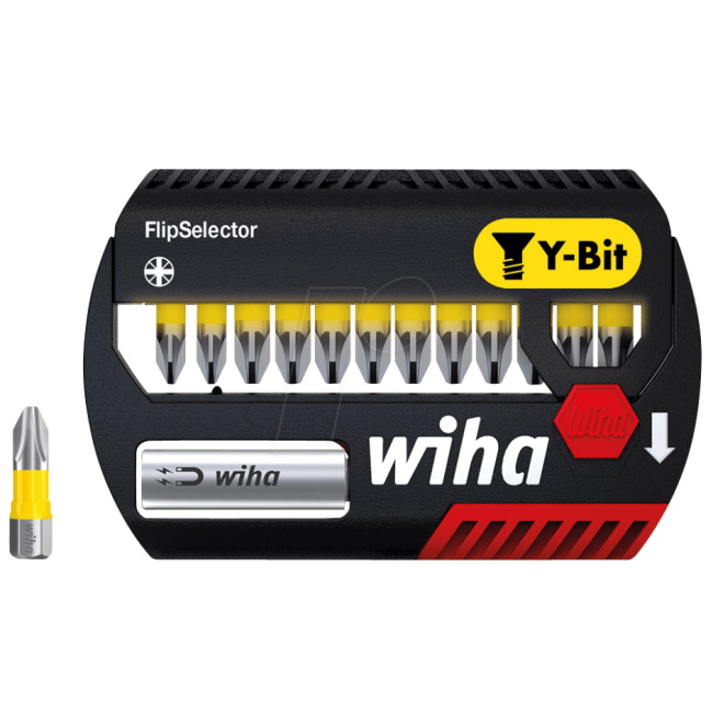 Wiha set bitova FlipSelector Y bit 25mm 14/1 W41829 Wiha set bitova FlipSelector Y bit 25mm 14/1 W41829