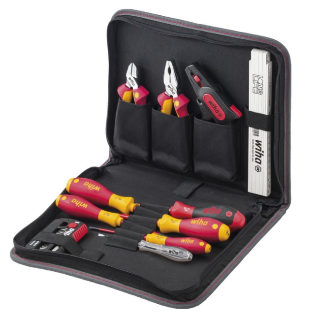 Wiha set električarskih alata u torbi 32/1 W41241 Wiha set električarskih alata u torbi 32/1 W41241