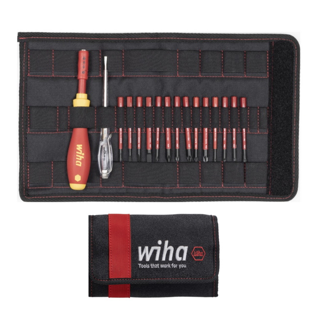 Wiha set odvijača sa držačem bitova električni SlimVario® 16/1 W36068 Wiha set odvijača sa držačem bitova električni SlimVario® 16/1 W36068