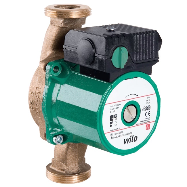 Wilo cirkulaciona pumpa za sanitarnu vodu STAR-Z 25/6 240218 Wilo cirkulaciona pumpa za sanitarnu vodu STAR-Z 25/6 240218