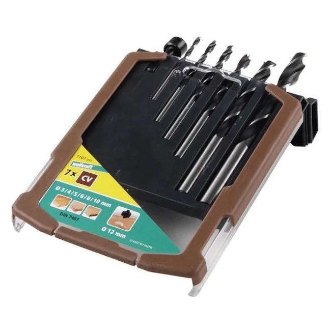 Wolfcraft burgije + upuštač za drvo ø3-10mm set 7/1 7107000 Wolfcraft burgije + upuštač za drvo ø3-10mm set 7/1 7107000