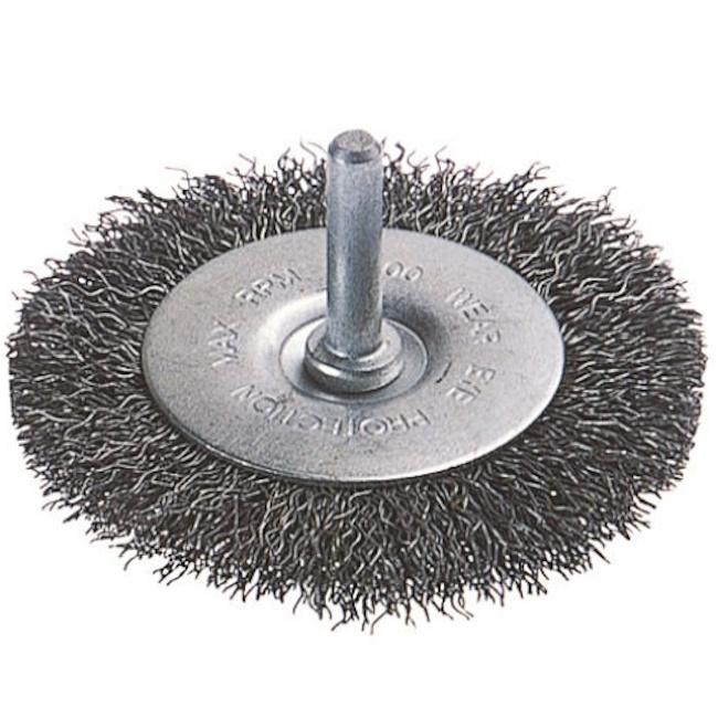 Wolfcraft čelična žičana četka za bušilicu ø75mm 8470000 Wolfcraft čelična žičana četka za bušilicu ø75mm 8470000