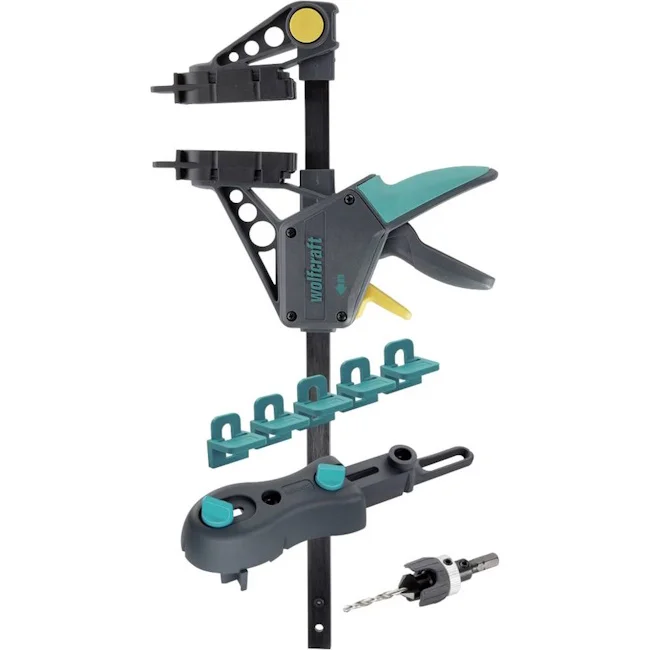 Wolfcraft jednoručna stega 80-100mm set 11/1 6988000 Wolfcraft jednoručna stega 80-100mm set 11/1 6988000