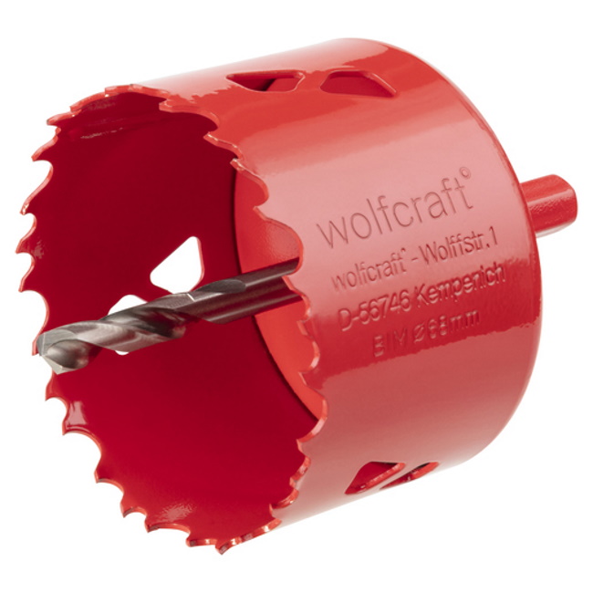 Wolfcraft krunasta testera BiM sa 6kant prihvatom i burgijom 5484000