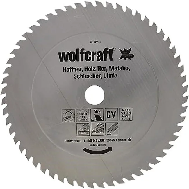 Wolfcraft kružna testera za ručne cirkulare CV ø300x30x1.6mm 6602000 Wolfcraft kružna testera za ručne cirkulare CV ø300x30x1.6mm 6602000