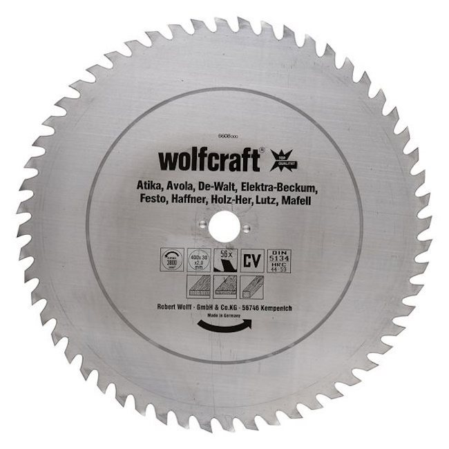 Wolfcraft kružna testera za ručne cirkulare CV ø400x30x2mm 6608000 Wolfcraft kružna testera za ručne cirkulare CV ø400x30x2mm 6608000