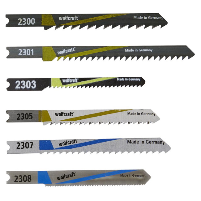 Wolfcraft listovi za ubodnu testeru U-prihvat set 10/1 2356000 Wolfcraft listovi za ubodnu testeru U-prihvat set 10/1 2356000