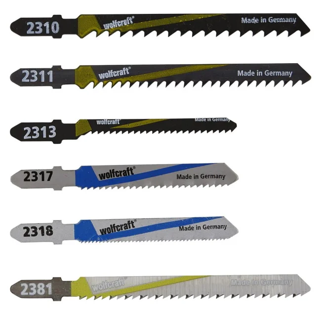 Wolfcraft listovi za ubodnu testeru T-prihvat set 10/1 2358000 Wolfcraft listovi za ubodnu testeru T-prihvat set 10/1 2358000