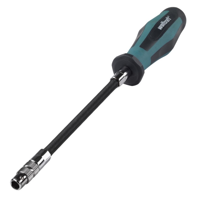 Wolfcraft ručni odvijač sa fleksibilnim prihvatom 289mm 1236000 Wolfcraft ručni odvijač sa fleksibilnim prihvatom 289mm 1236000