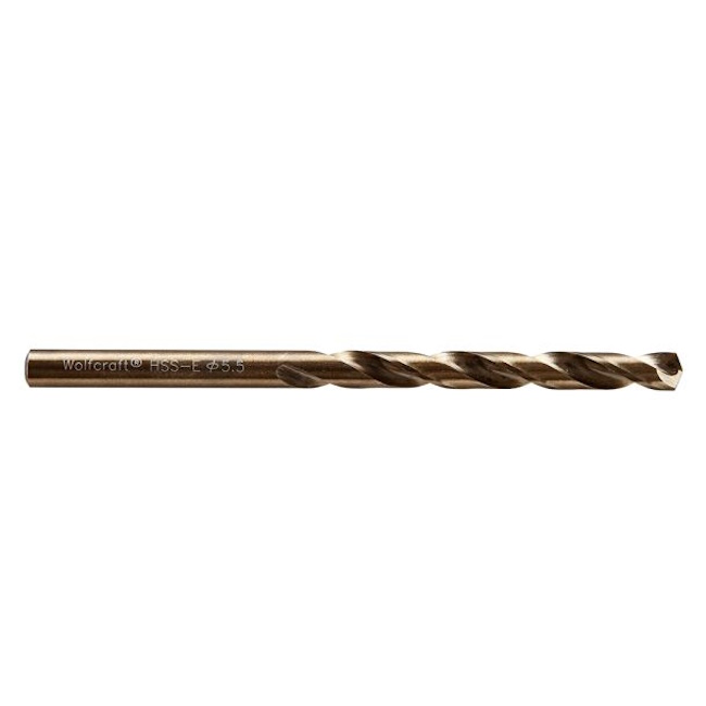 Wolfcraft spiralna burgija HSS Co ø5.5mm 7455010 Wolfcraft spiralna burgija HSS Co ø5.5mm 7455010