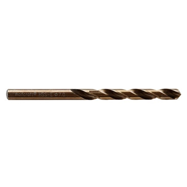 Wolfcraft spiralna burgija HSS Co ø7mm 7458010 Wolfcraft spiralna burgija HSS Co ø7mm 7458010