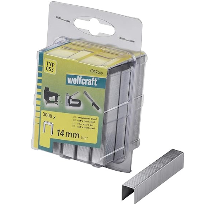 Wolfcraft spojnice za heftalicu 11.2mmx14mm set 3000/1 7047000