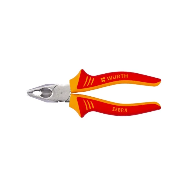 Wurth ZEBRA VDE kombinovana klešta 180mm 071401575 Wurth ZEBRA VDE kombinovana klešta 180mm 071401575