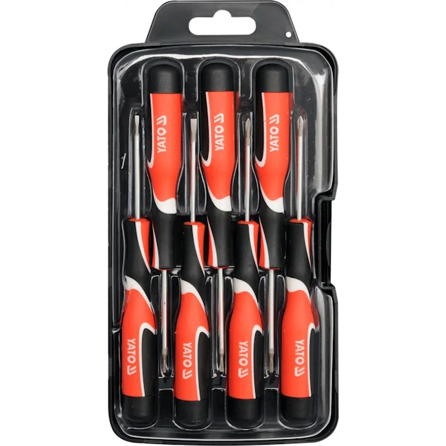 Yato odvijači precizni set 7/1 YT-25863 Yato odvijači precizni set 7/1 YT-25863