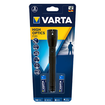 Varta baterijska LED lampa High Optics F20 2xAA 18811-6