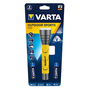 Varta baterijska LED lampa Outdoor Sports F20 2xAA 18628-5