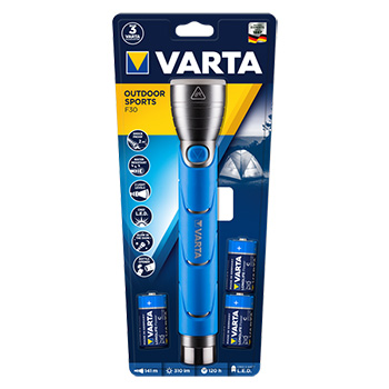 Varta baterijska LED lampa Outdoor Sports F30 3xC 18629 Varta baterijska LED lampa Outdoor Sports F30 3xC 18629