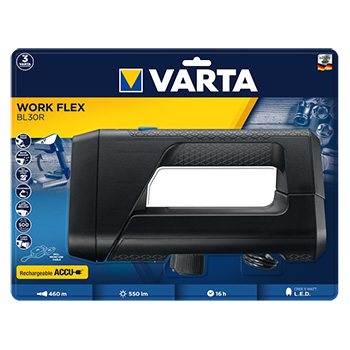 Varta LED lampa Work Flex BL30R punjiva 18684 Varta LED lampa Work Flex BL30R punjiva 18684