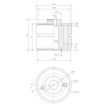 Vertex Multifix E glava za strugarske noževe Vertex Multifix E glava za strugarske noževe