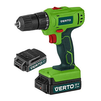 Verto akumulatorska bušilica Li-Ion 20V 50G291 Verto akumulatorska bušilica Li-Ion 20V 50G291