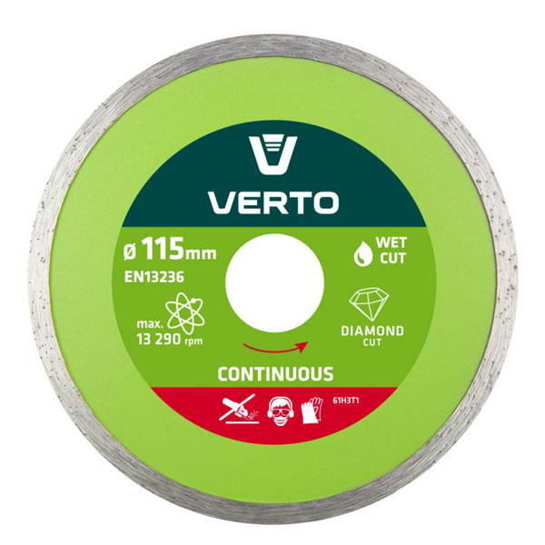 Verto dijamantski disk „Segment“ 180x22.2 mm 61H3S8 Verto dijamantski disk „Segment“ 180x22.2 mm 61H3S8