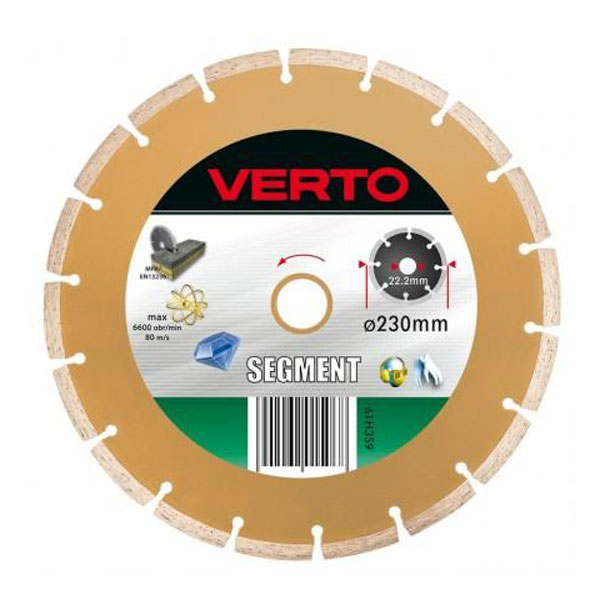 Verto dijamantski disk fi230 segment 61H3S9