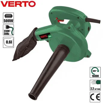 Verto električni duvač - usisivač lišća 500W 52G505 Verto električni duvač - usisivač lišća 500W 52G505