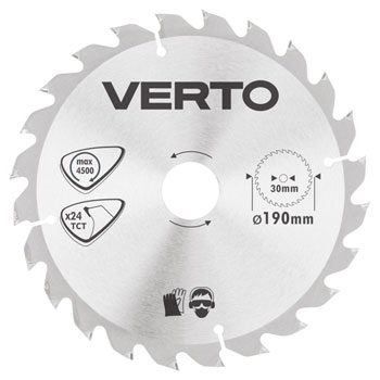 Verto kružna testera za drvo fi 250mm 40 zuba 61H134 Verto kružna testera za drvo fi 250mm 40 zuba 61H134