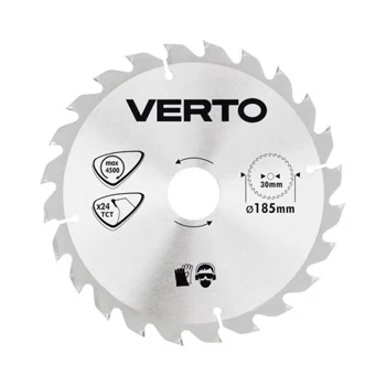 Verto list kružne tetere za drvo Ø 185 24 zuba 61H121 Verto list kružne tetere za drvo Ø 185 24 zuba 61H121