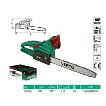 Verto električna motorna testera od 2000W 52G584 Verto električna motorna testera od 2000W 52G584