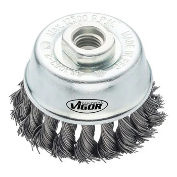 Vigor konusna četka za ugaonu brusilicu zapletena V6801-65 Vigor konusna četka za ugaonu brusilicu zapletena V6801-65