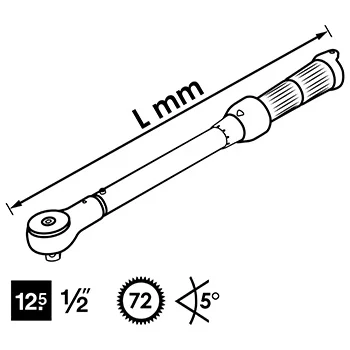 Vigor moment ključ 1/2 Vigor moment ključ 1/2