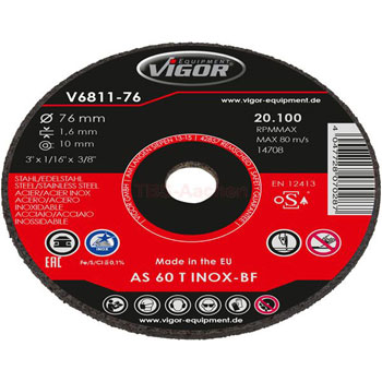 Vigor set reznih ploča 25 komada V6811-76 Vigor set reznih ploča 25 komada V6811-76