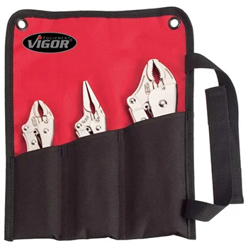 Vigor set grip klešta u futroli 3 kom VI-V1808 Vigor set grip klešta u futroli 3 kom VI-V1808