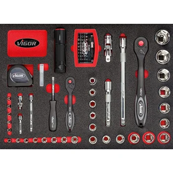 Vigor set od 143 alata u koferu V2542-1 Vigor set od 143 alata u koferu V2542-1