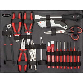 Vigor set od 143 alata u koferu V2542 Vigor set od 143 alata u koferu V2542