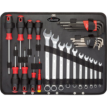 Vigor set od 143 alata u koferu V2542 Vigor set od 143 alata u koferu V2542