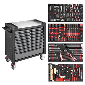 Vigor radionička kolica XL sa 8 fioka, sa 375 profesionalnih alata V4481-X/375 Vigor radionička kolica XL sa 8 fioka, sa 375 profesionalnih alata V4481-X/375