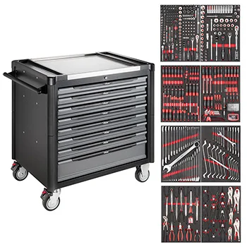 Vigor radionička kolica sa 8 fioka, sa 469 profesionalnih alata V4481-XD/469 Vigor radionička kolica sa 8 fioka, sa 469 profesionalnih alata V4481-XD/469